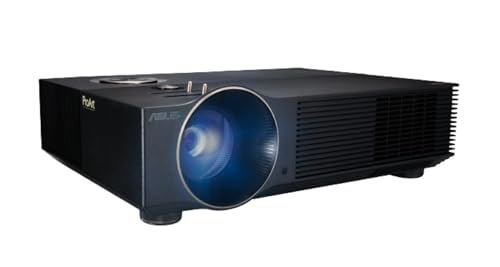 ASUS ProArt A1 LED WiFi Projector - Full HD, 3000 Lumens, ∆E < 2, 98% sRGB and Rec. 709, 2D keystone correction, Home Theater Experience, HDMI, VGA, USB Connectivity, Wireless mirroring